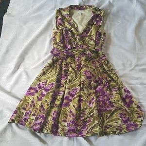 Dress barn plus women's summer sleeveless dress